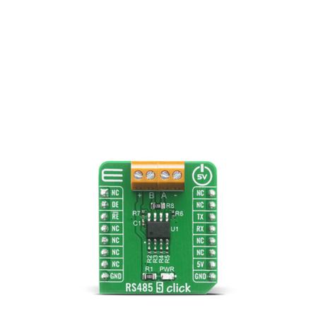 MIKROE-4156 MikroElektronika RS485 5 Click MAX485 for Automation System, Controller, Sensor