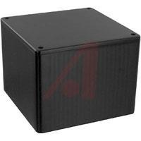 1591VSBK Case; Polystyrene Plastic; 4.7 in. L x 4.7 in. W; Philips Head; Black; 0.16 in.