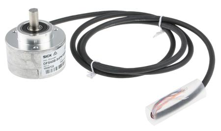 DFS60B-S4PK10000 / 1036722 SICK Incremental Incremental Encoder, 10000 ppr, HTL, TTL Signal, Solid Type, 10mm Shaft