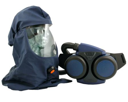 H06-0912 Sundstrom H06 Series Powered Powered Respirator Kit Helmet (without Lens), 2 Filters, EN 12941