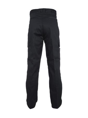 285-4973 RS PRO 's Black Trousers Comfortable, Durable, Size Regular 48in W 31in L