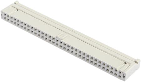 09185646813 Harting 64-Way IDC Connector Socket for Cable Mount, 2-Row