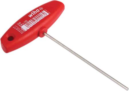 00906 Wiha T Shape Metric Hex Key, 2.5mm