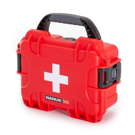 903S-000RD-PA0-FSA01 Nanuk Nanuk 903 Waterproof Plastic Case, 231 x 173 x 97mm