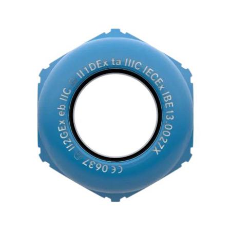 54115435 5411 Series Blue Polyamide Cable Gland, M25 Thread, IP66, IP68