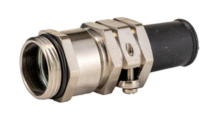 52001070-52003530 Lapp 52001070+52003530, PG16 Nickel Plated Brass Cable Gland With Locknut, IP65