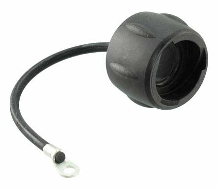 UTS12DCGE Souriau Sunbank by Eaton UTS Female Dust Cap, Shell Size 12 IP68 Rated, Polyamide