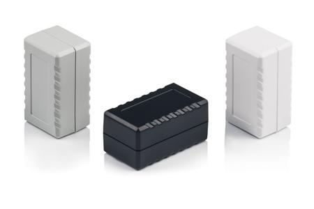 192-0728 RS PRO ABS Enclosure, 31.5 x 56.5 x 27.2mm Black