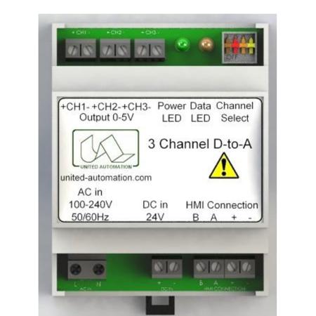A402191 United Automation, Power Regulator Space Heater PIR Controller for use with Space Heater