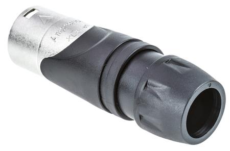 RJX8M Amphenol 8 Way Through Hole XLR Connector, Male, Nickel