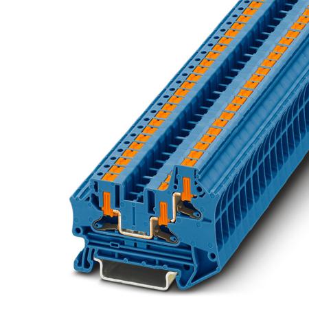 1088732 Phoenix Contact  PTV Series Blue, Push In Termination