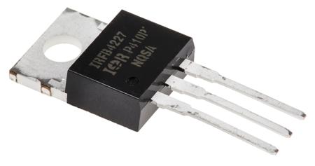 IRFB4227PBF Infineon  N-channel MOSFET, 65 A, 200 V HEXFET, 3-Pin TO-220AB