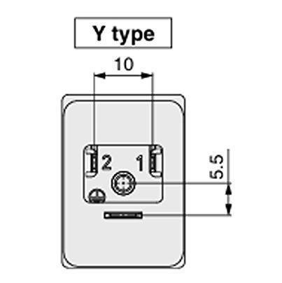 V200-63-1 SMC V200 DIN Connector,