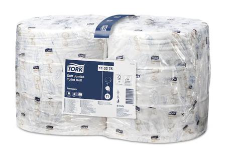 110275 Tork 6 rolls of 1800 Sheets Toilet Roll, 2 ply