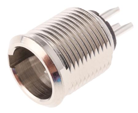TB3M Switchcraft 3 Way Panel Mount XLR Connector, Male, Electro Tinned Plated Contacts, 125 V ac