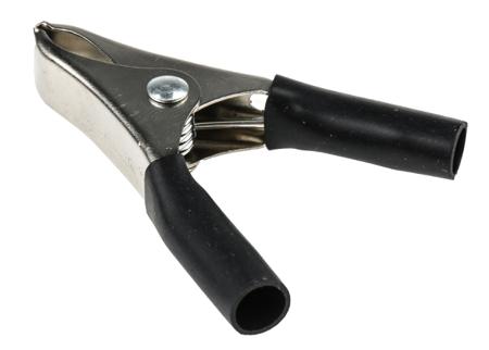 BU-40C-0 Mueller Crocodile Clip, Copper Contact, 20A, Black