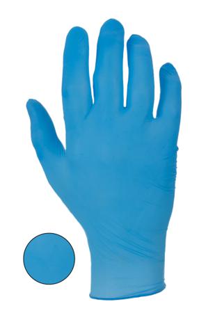 G860-L RS PRO Nitrile Disposable Gloves, Size 9, Large, 100 per Pack