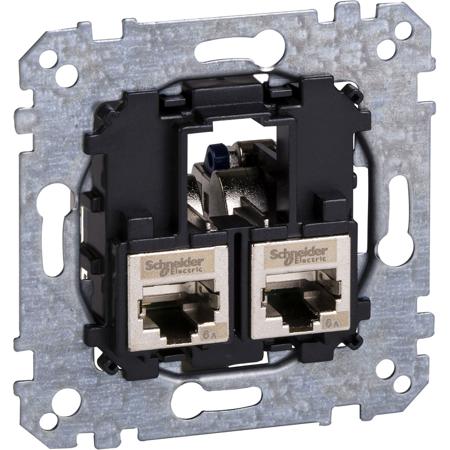 MTN4576-0022 Schneider Electric, Merten inserts Data Socket for use with Ethernet Connector