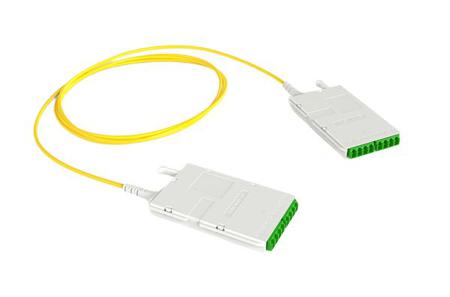 RNU8-C-08S2LPLPY020M HellermannTyton Connectivity RapidNet Ultra8Series, 8 Port LC to LC, Single Mode Cassette