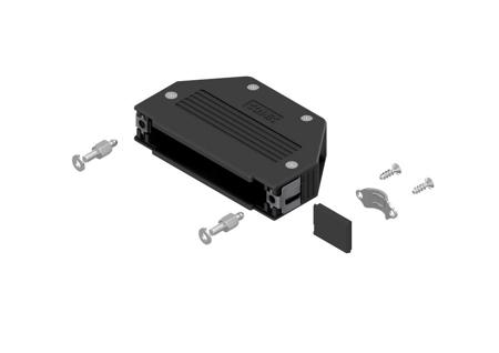 16-003280E Amphenol Industrial 16-0032 Cable Mount D-sub Connector, with Snap locks