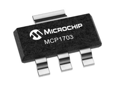 MCP1703AT-3302E-DB Microchip MCP1703AT-3302E/DB, 1 Low Dropout Voltage, Voltage Regulator 250mA, 3.3 V