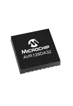 AVR128DA32-I-PT Microchip AVR128DA32-I/PT, 8bit AVR Microcontroller, AVR-DA, 24MHz, 128 kB Flash, 32-Pin TQFP