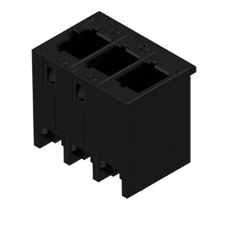 8000072430 Weidmüller  Series Straight Plug-In PCB Socket, 3-Contact, 1-Row, 5mm Pitch, Push In Termination