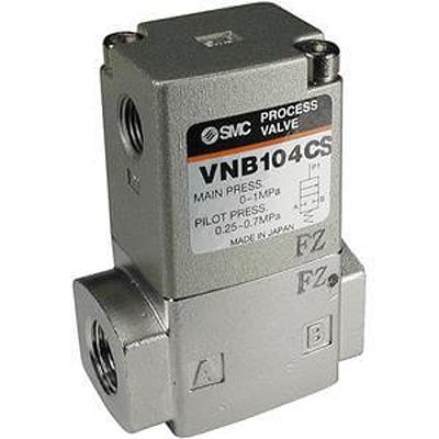 VNB304B-F20A SMC Pneumatic Control Valve , 2 port(s) , NC, 3/4in