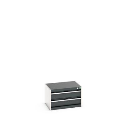 40011037.19V Bott 2 Cabinet, Steel, 400mm x 650mm x 525mm, Anthracite Grey, Light Grey