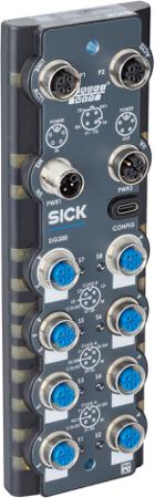 SIG300-0A04AA100 SICK SIG300 Series I/O module, M12, 5 way, 4 port