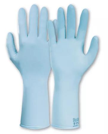074111081C Honeywell Safety Dermatril L Blue Nitrile Disposable Gloves, Size 11, 1Pair per Pack