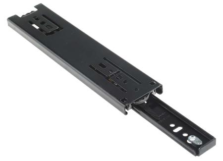 DB-3832-0020 Accuride Steel Black Zinc Plated Drawer Slide, 199mm Closed Length, 50kg Load