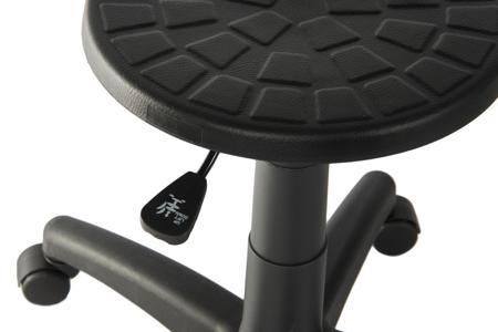 625-807 RS PRO Black Plastic Operator Seating, 100 Weight Capacity