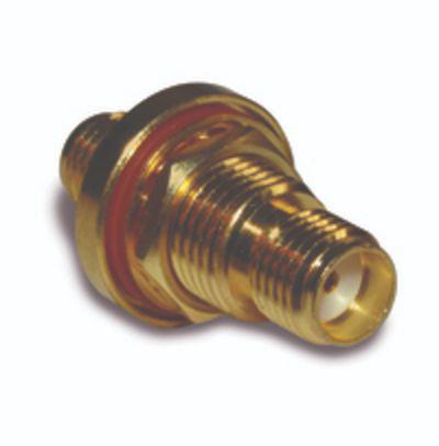 132170-10 Amphenol RF Straight 50Ω Coaxial Adapter SMA Jack to SMA Jack 18GHz