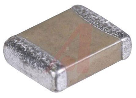 06031C471JAT2A AVX 470pF Multilayer Ceramic Capacitor MLCC 100V dc ±5% X7R Dielectric 0603 (1608M) SMD, Max. Temp. +125°C