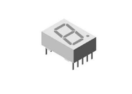 TDSR1360-IK  Vishay 7-Segment LED Display, Red