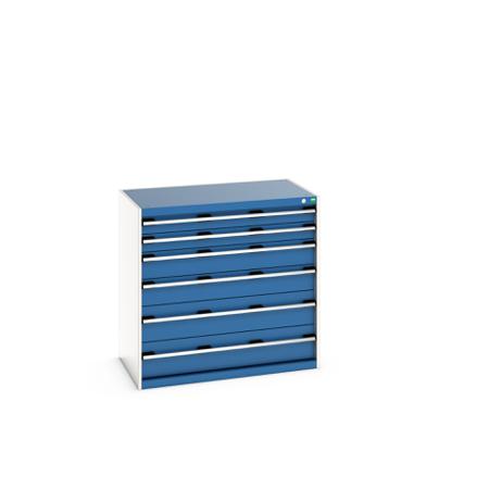40021227-11V Bott 6 Cabinet, Steel, 1000mm x 650mm x 1050mm, Blue