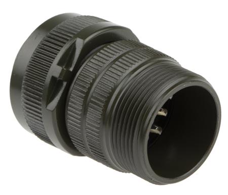 MS3106A-20-27P Amphenol, MS3106A 14 Way Cable Mount MIL Spec Circular Connector Plug, Pin Contacts,Shell Size 20, Screw Coupling,