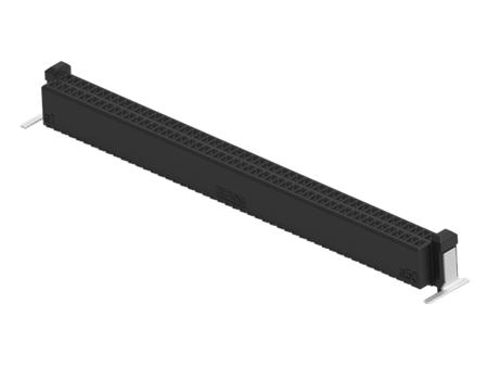 294009-E ERNI ERNI MicroCon Series Vertical Surface Mount PCB Socket, 100-Contact, 2-Row, 0.8mm Pitch, Surface Mount Termination