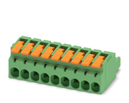 1110590 Phoenix Contact, 5.08mm Pitch, 9 Way, , Pluggable Terminal Block, Plug, Cable Mount, Push-In Termination,