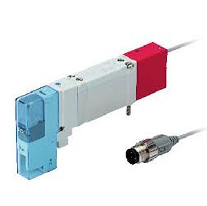 SY5200R-5U1-X25-NA SMC 5/2 & 5/3 Pneumatic Solenoid Valve - Solenoid SY5000 Series 24V dc