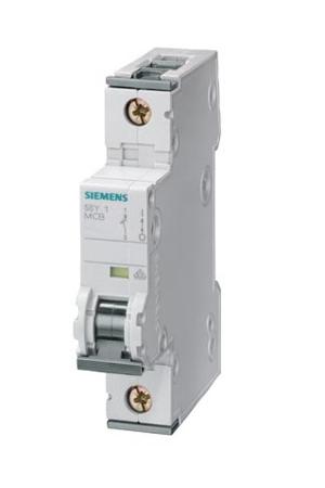 5SY6104-7 Sentron 5SY6 MCB Mini Circuit Breaker 1P, 4 A, 6 kA, Curve C