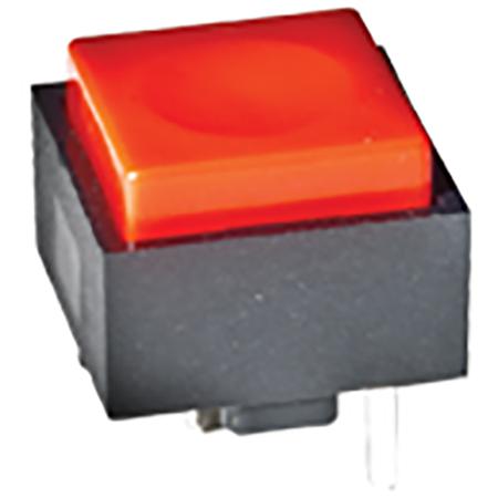 KS11R23CQD C & K Push Button Switch, Momentary, Through Hole, SPST, 50V ac/dc