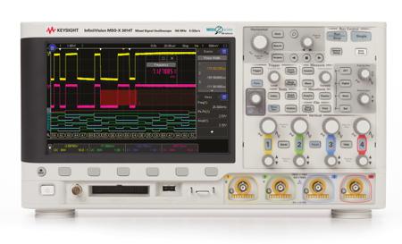 MSOX3014T Keysight Technologies  InfiniiVision 3000T X Series, 100MHz Bench Oscilloscope, 4 Analogue Channels, 16