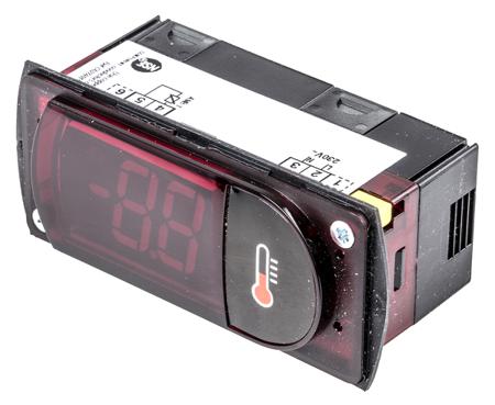 PJEZMNN0E0 Carel PJ Easy On/Off Temperature Controller, 36 x 81mm 1 Input, 230 V ac Supply Voltage