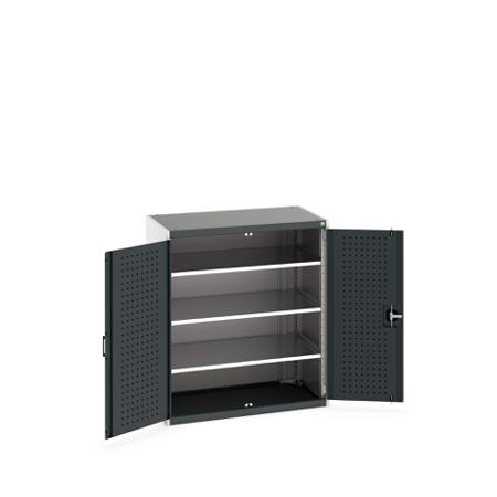 40021096-19V Bott 2 Door Sheet Steel Floor Standing Cupboard, 1050 X 650 X 1200mm