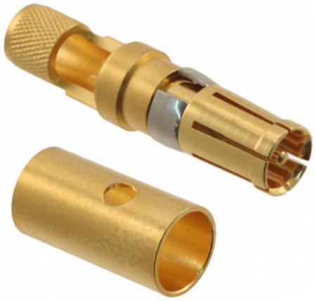 09691815143 HARTING, D-Sub Mixed Series, Female Crimp, Solder D-Sub Connector Coaxial Contact, Gold Coaxial