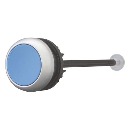 254833 M22-DZ-B Eaton RMQ Titan M22 Series Blue Momentary Push Button Head, 22mm Cutout, IP67