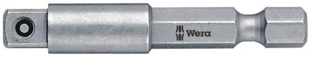 05050210001 Wera 1/4 in Square Adapter, 100 mm Overall