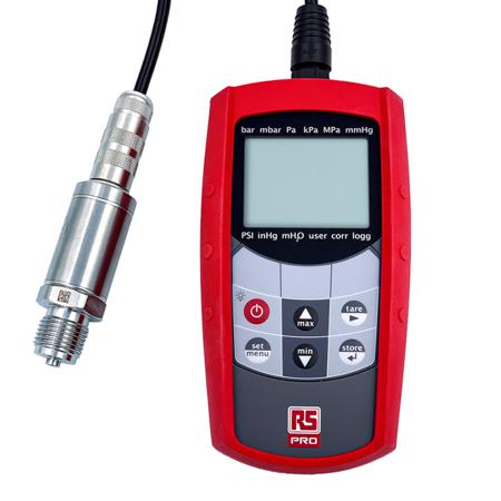 205-0966 RS PRO RS MH 5130 + RS MSD 25 BAE Absolute Manometer With 1 Pressure Port/s, Max Pressure Measurement 1000bar